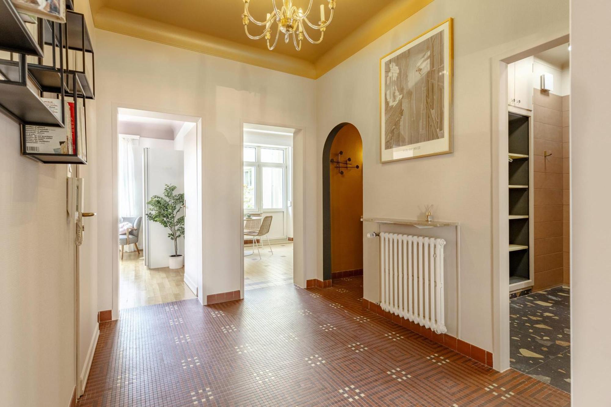 Apartamento Stylish Ground-Floor Retreat In Bonnevoie Luxemburgo Exterior foto